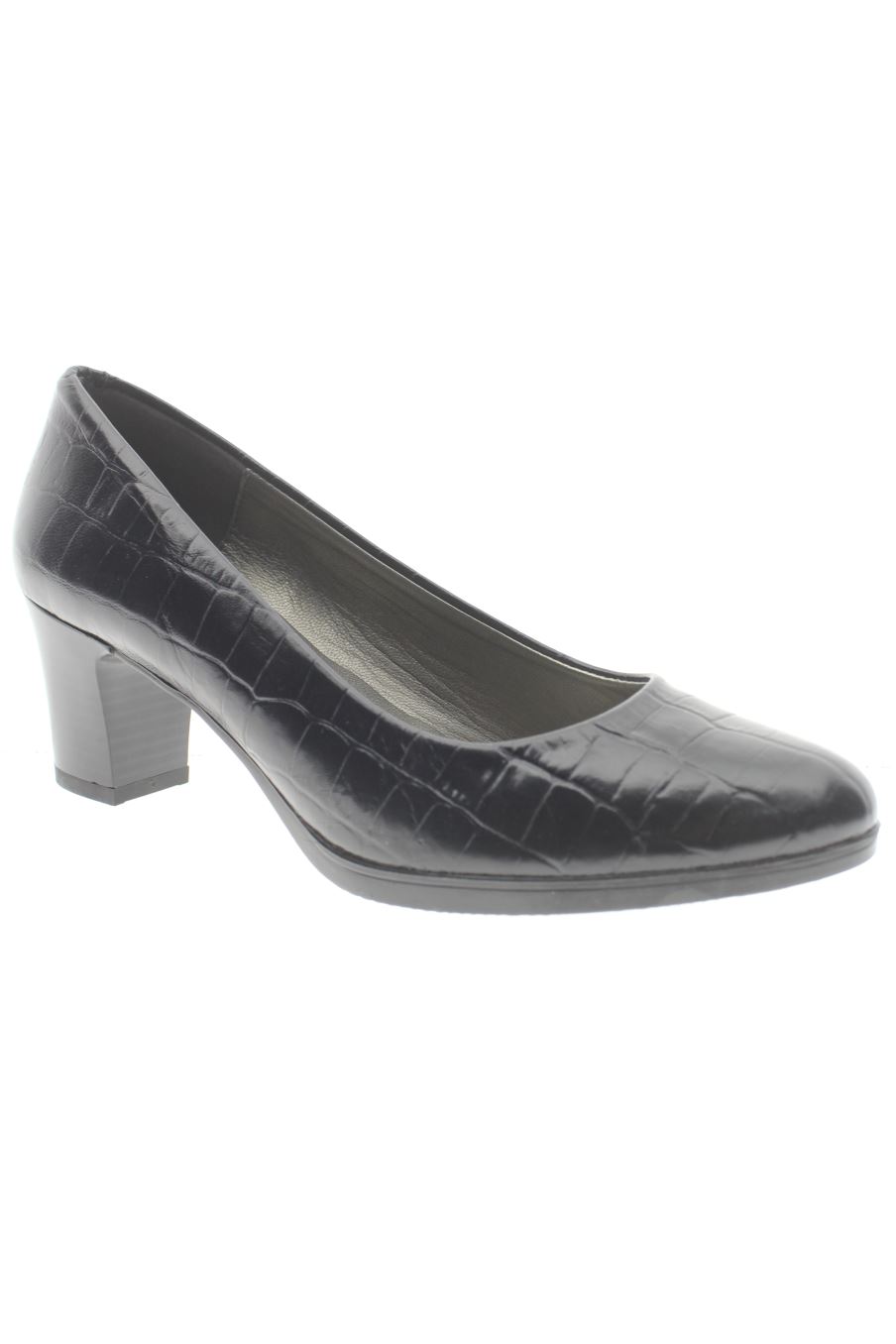 Zapatos de tacon de Punt roma de la talla 37, de color negro de