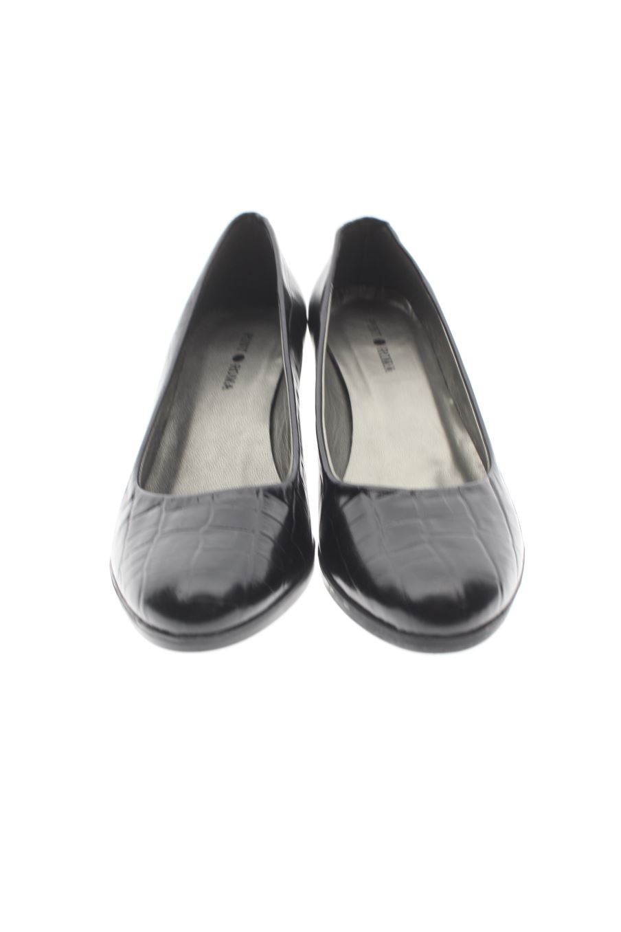Zapatos de tacon de Punt roma de la talla 37, de color negro de