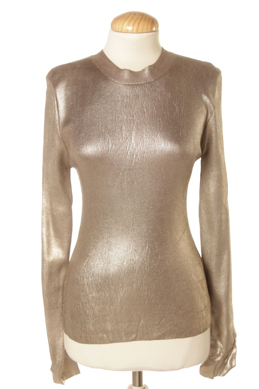 Jersey de Zara de la talla S, de color plateado