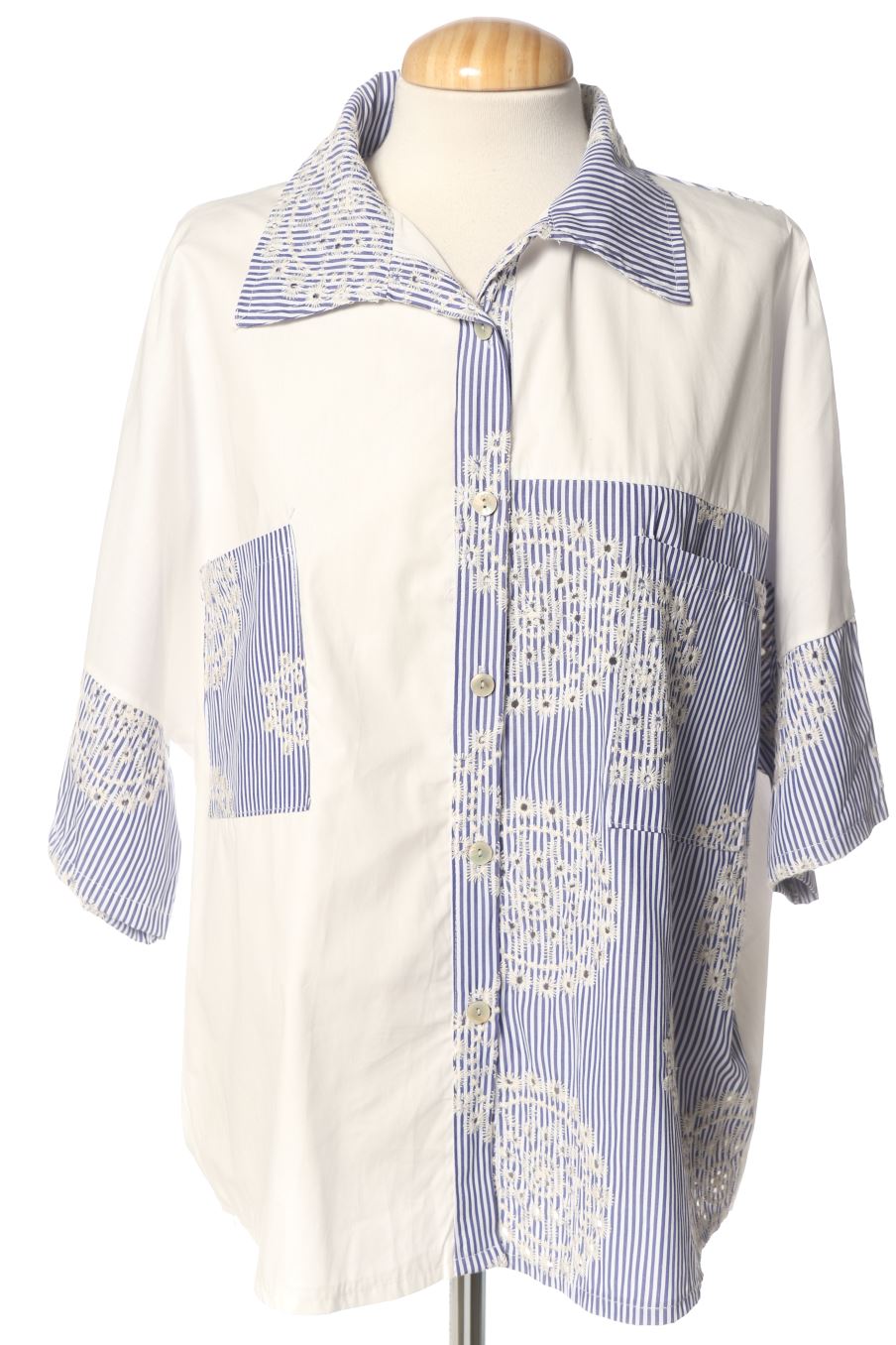 Chemise New collection de la taille M, de couleur bleu