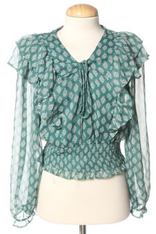 Blouse à manches longues M Green coast