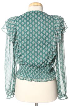 Blouse à manches longues M Green coast