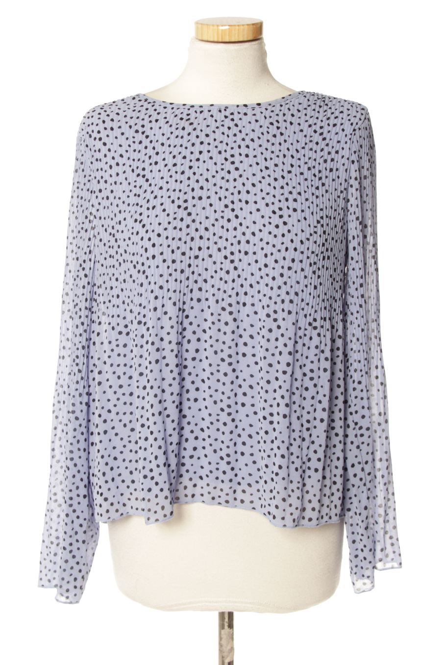 Blusa de manga larga de Stradivarius de la talla S, de color morado