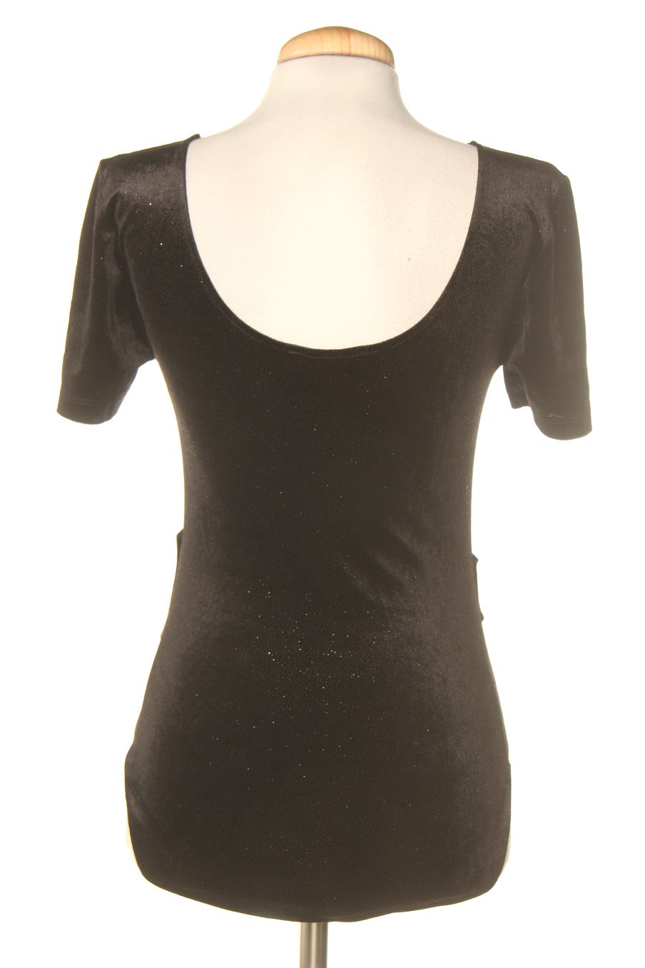 Body de Reserved de la talla S, de color negro de terciopelo