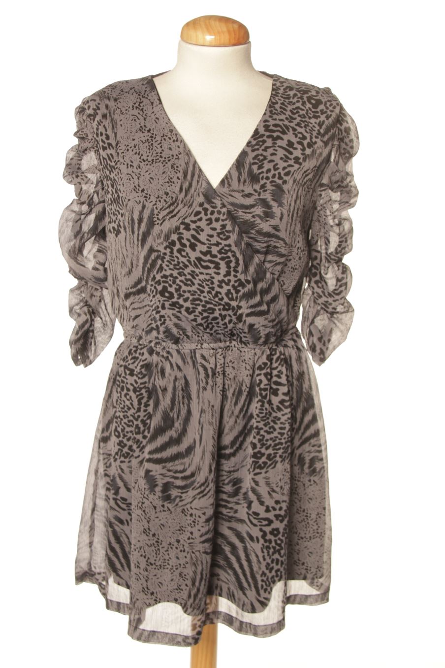 Robe casual Boohoo de la taille M, de couleur imprimés
