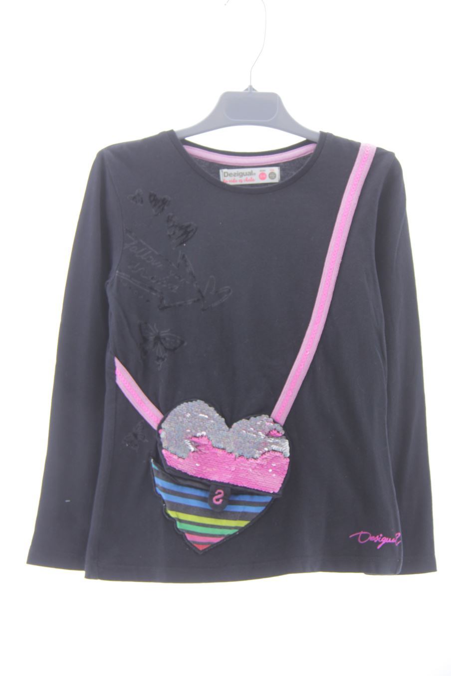 gebraucht Desigual Langärmeliges T-shirt Größe 110