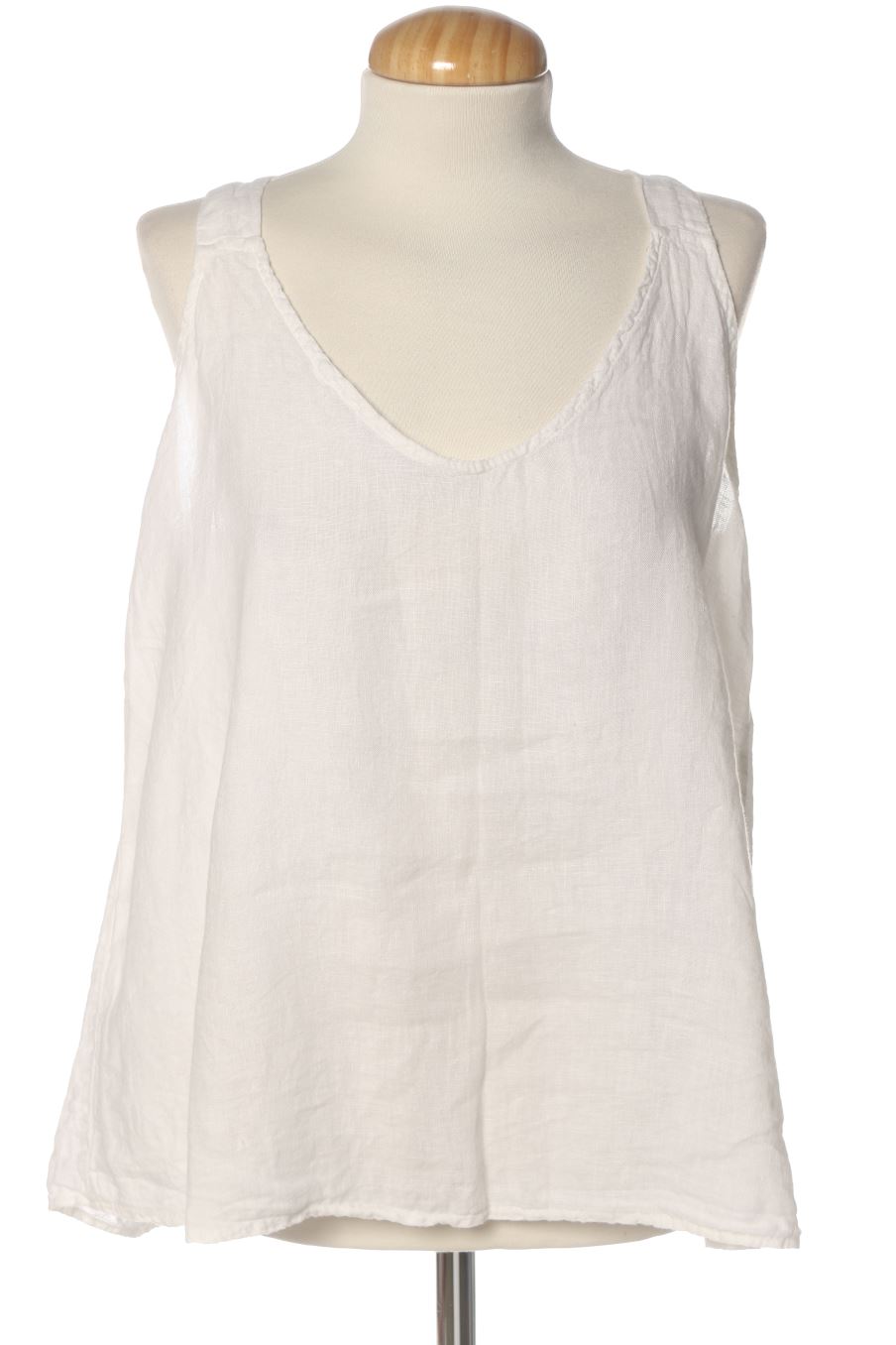 Aufwändiges Top von Made in italy Größe S, Farbe Weiss, für