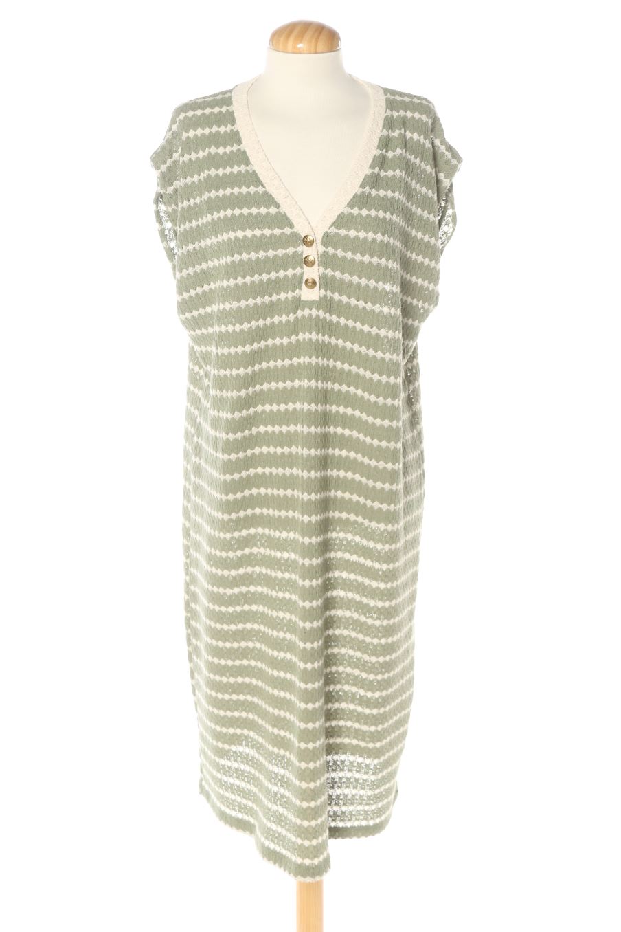 Robe casual Milano de la taille XXL, de couleur rayures