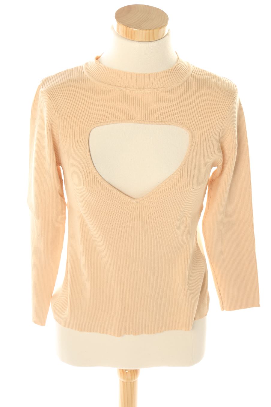 Jersey de Zara de la talla L, de color beige