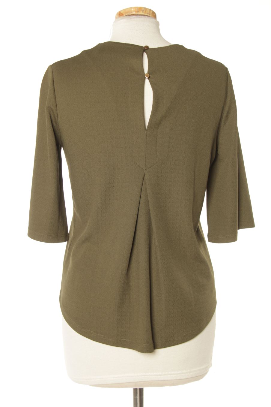T-shirt à manches longues Camaieu de la taille S, de couleur vert
