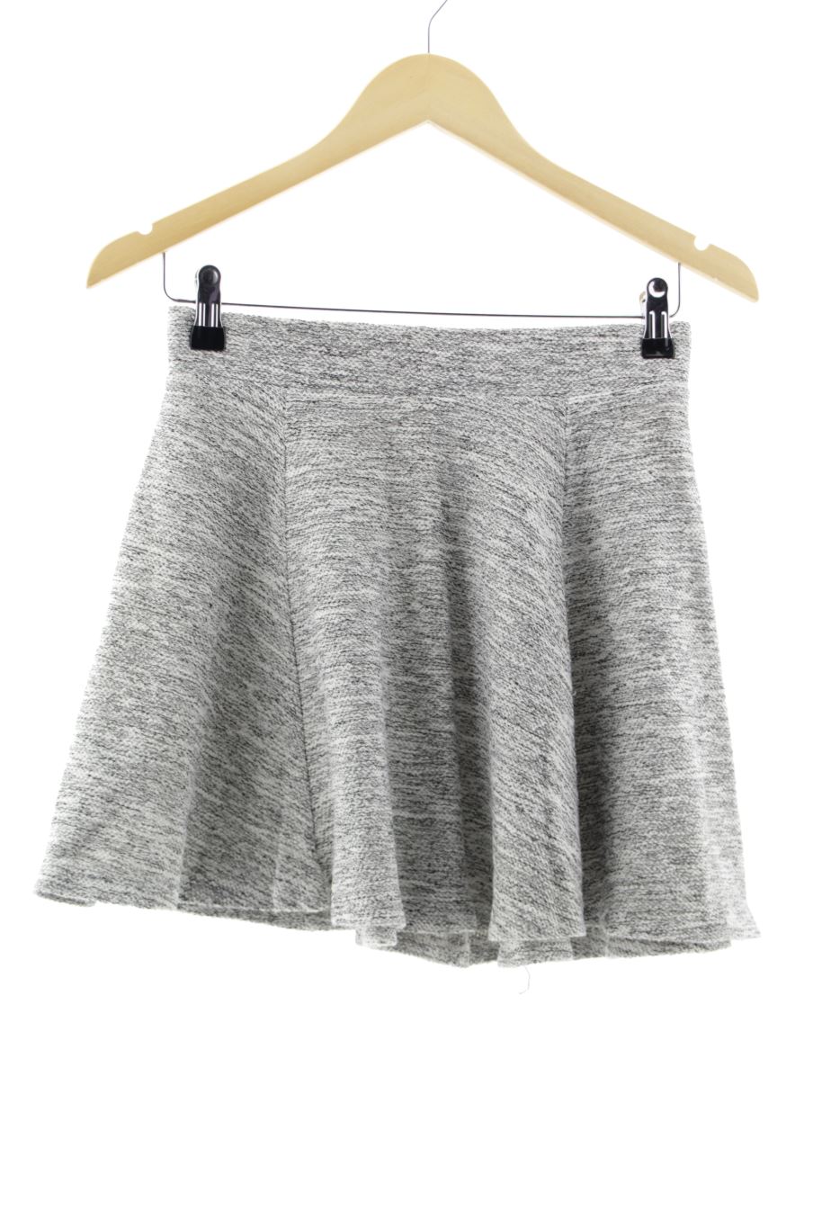 Falda de H&M de la talla S, de color gris