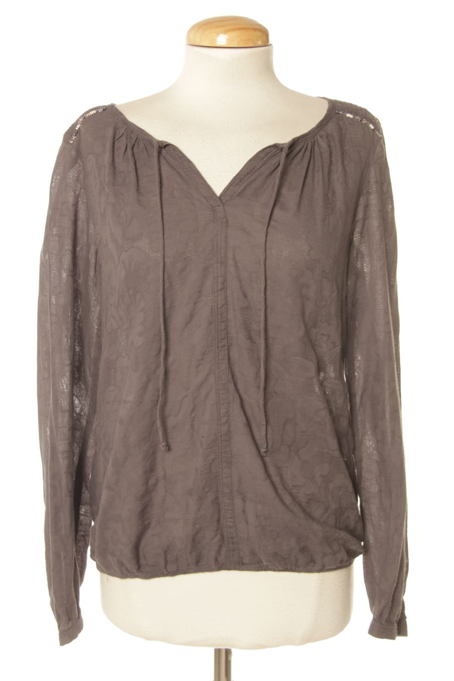 Blouse à manches longues Sandwich de la taille 36, de couleur gris