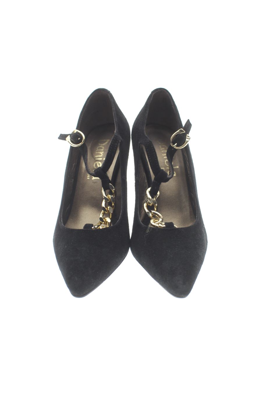 Zapatos de tacon de Daniela de la talla 36, de color negro de