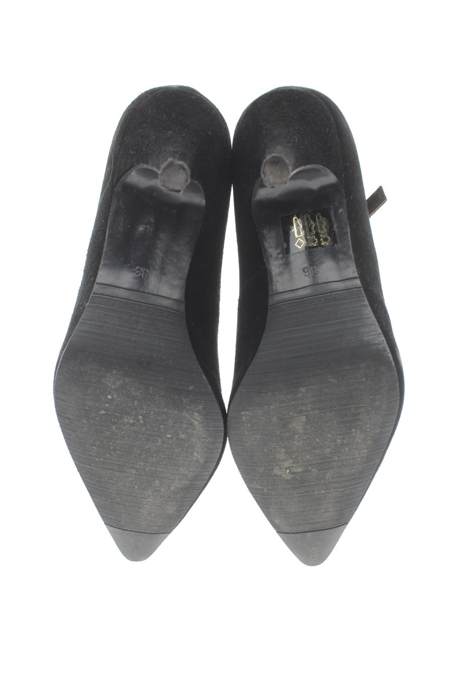 Zapatos de tacon de Daniela de la talla 36, de color negro de