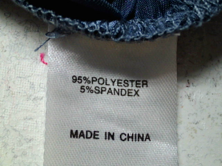 Top Superdown de la taille XS, de couleur bleu