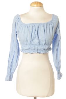 Blusa de manga larga XS Stradivarius