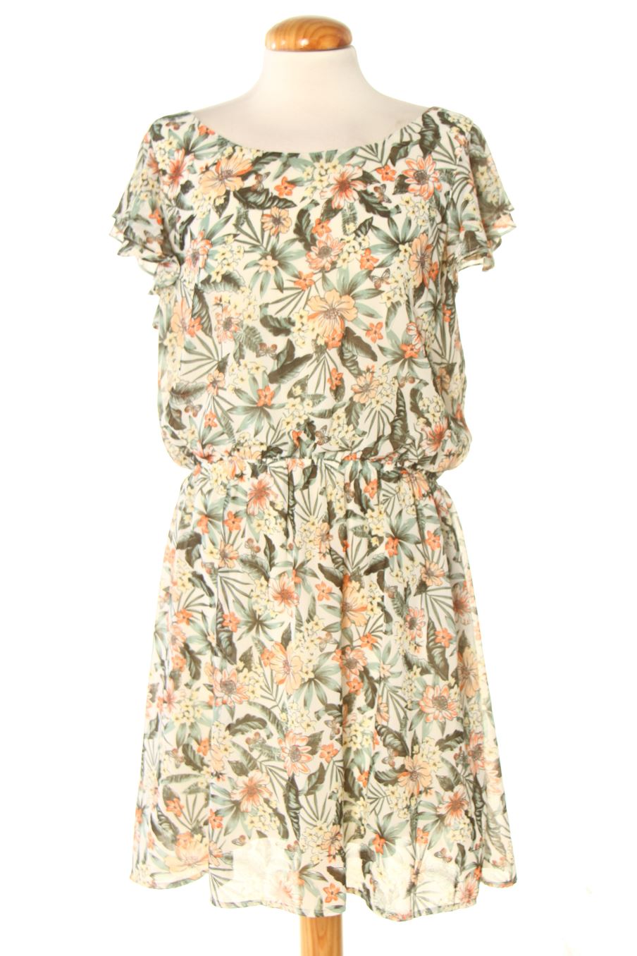 Robe casual Clockhouse (C&A) de la taille 44, de couleur fleurs