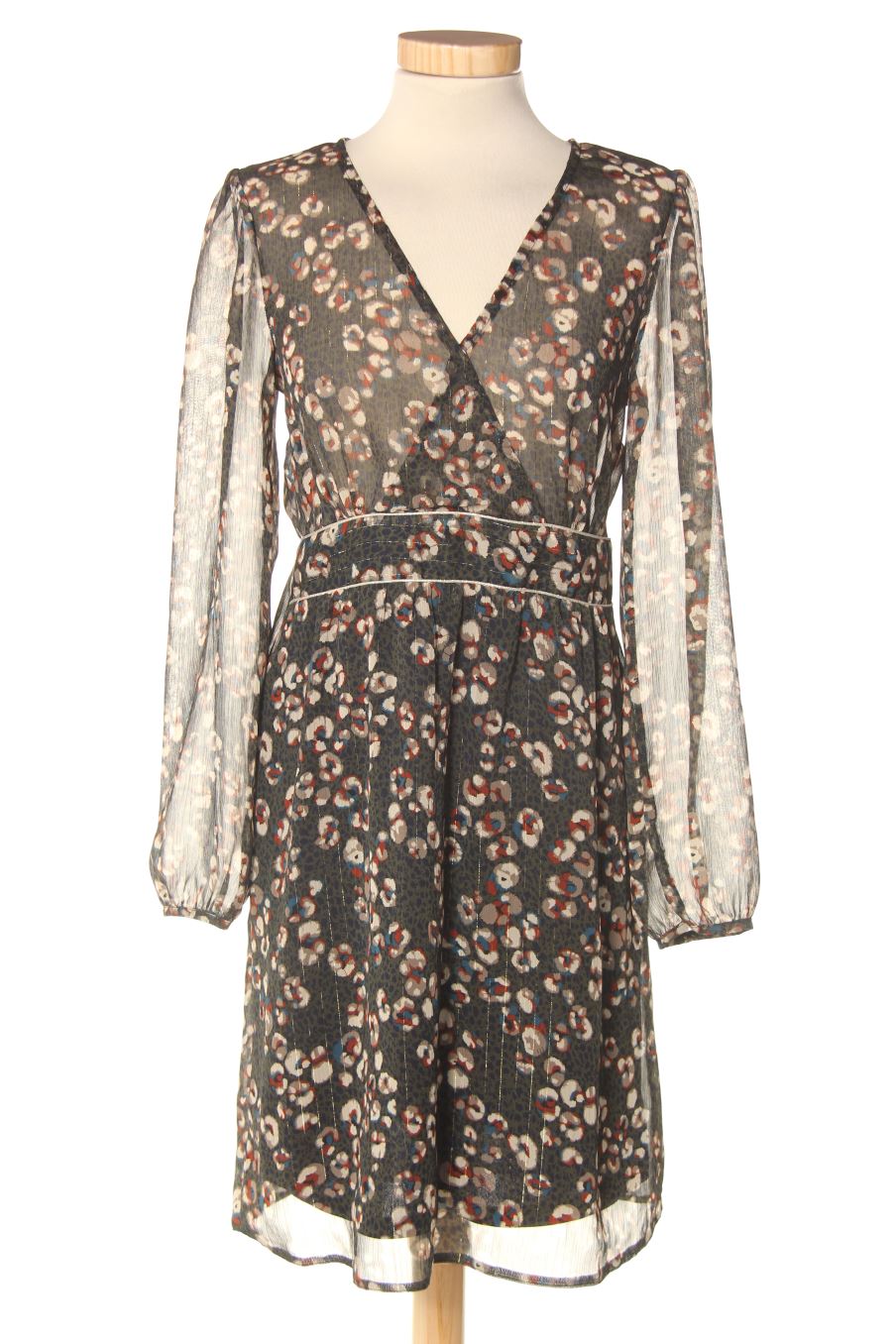 Robe casual Naf Naf de la taille 36, de couleur imprimés