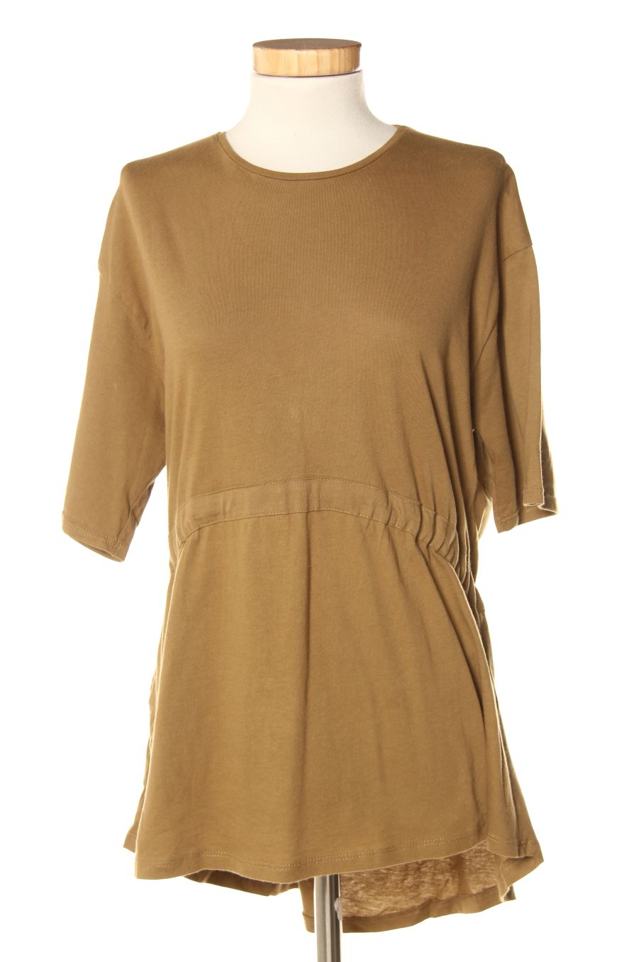 Camiseta de Zara de la talla S, de color verde