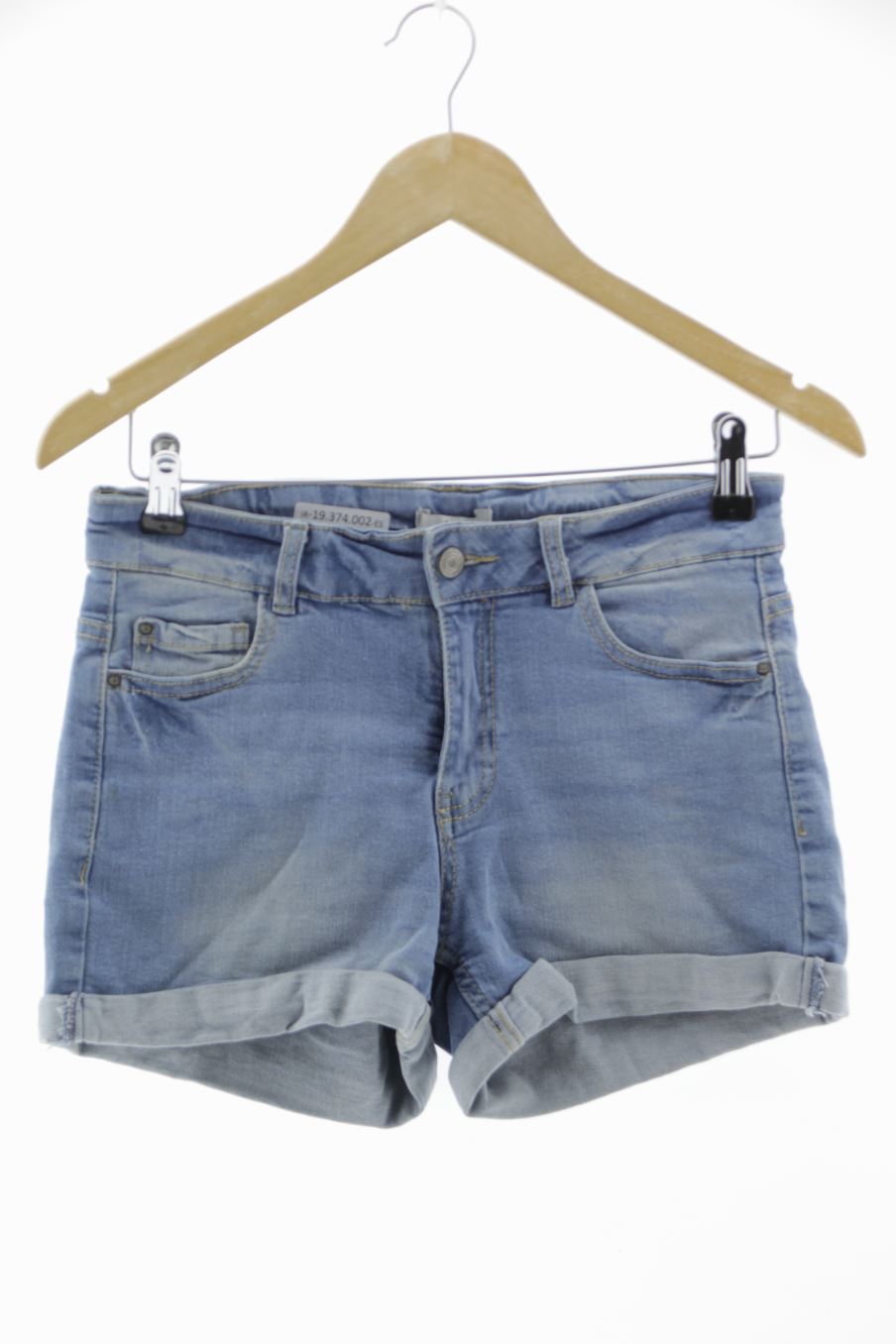 Shorts La Halle de la taille 36, de couleur bleu de denim