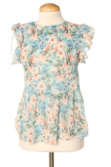 Kurzärmelige Bluse XS Mango, Foto 1 von 2