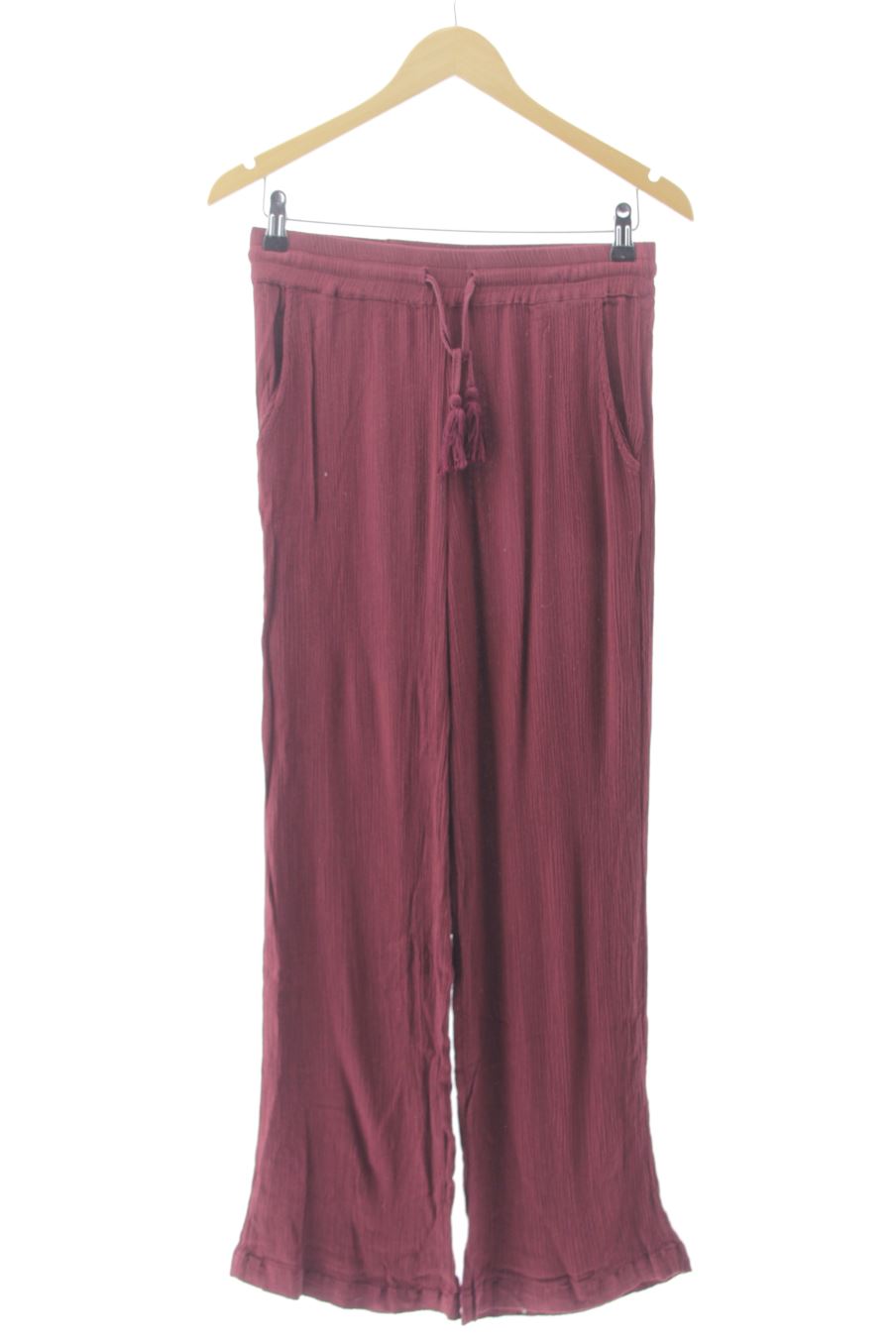 Casual Hose von Anne Weyburn Größe 36, Farbe Bordeaux, für