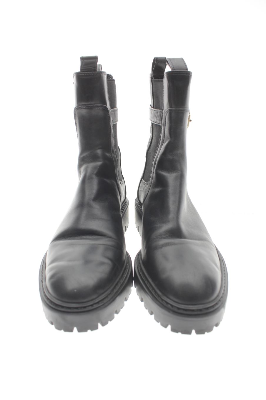 Botines de Zara de la talla 39, de color negro de