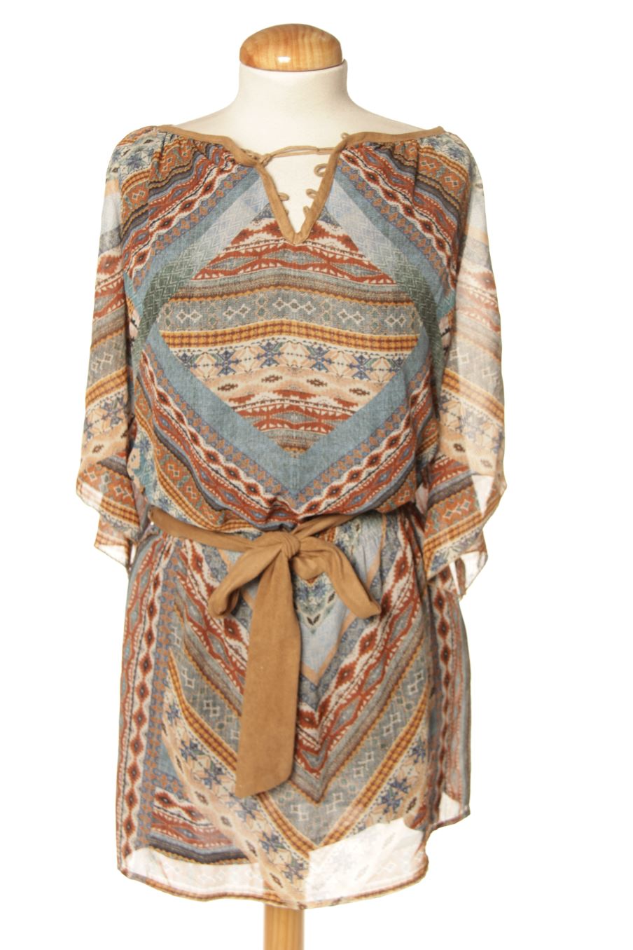 Robe casual Fórmula Joven de la taille 38, de couleur imprimés