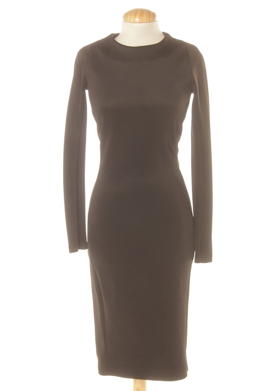 Robe casual Zara de la taille M, de couleur noir