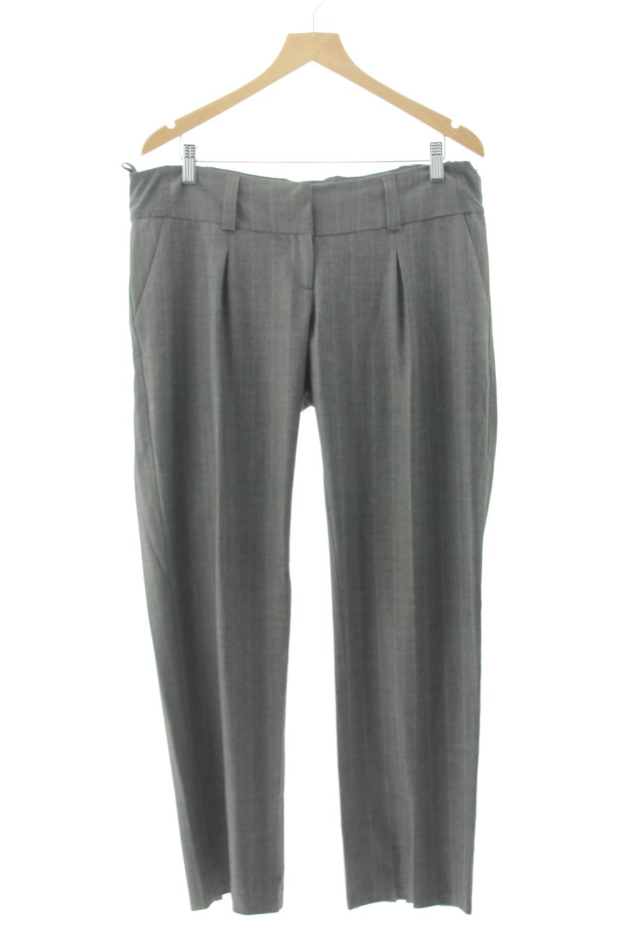 Pantalón de Prenatal de la talla L, de color gris de premamá
