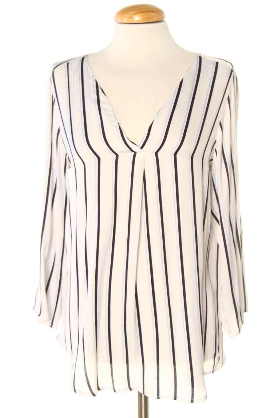 Blusa de manga larga de Stradivarius de la talla M, de color rayas