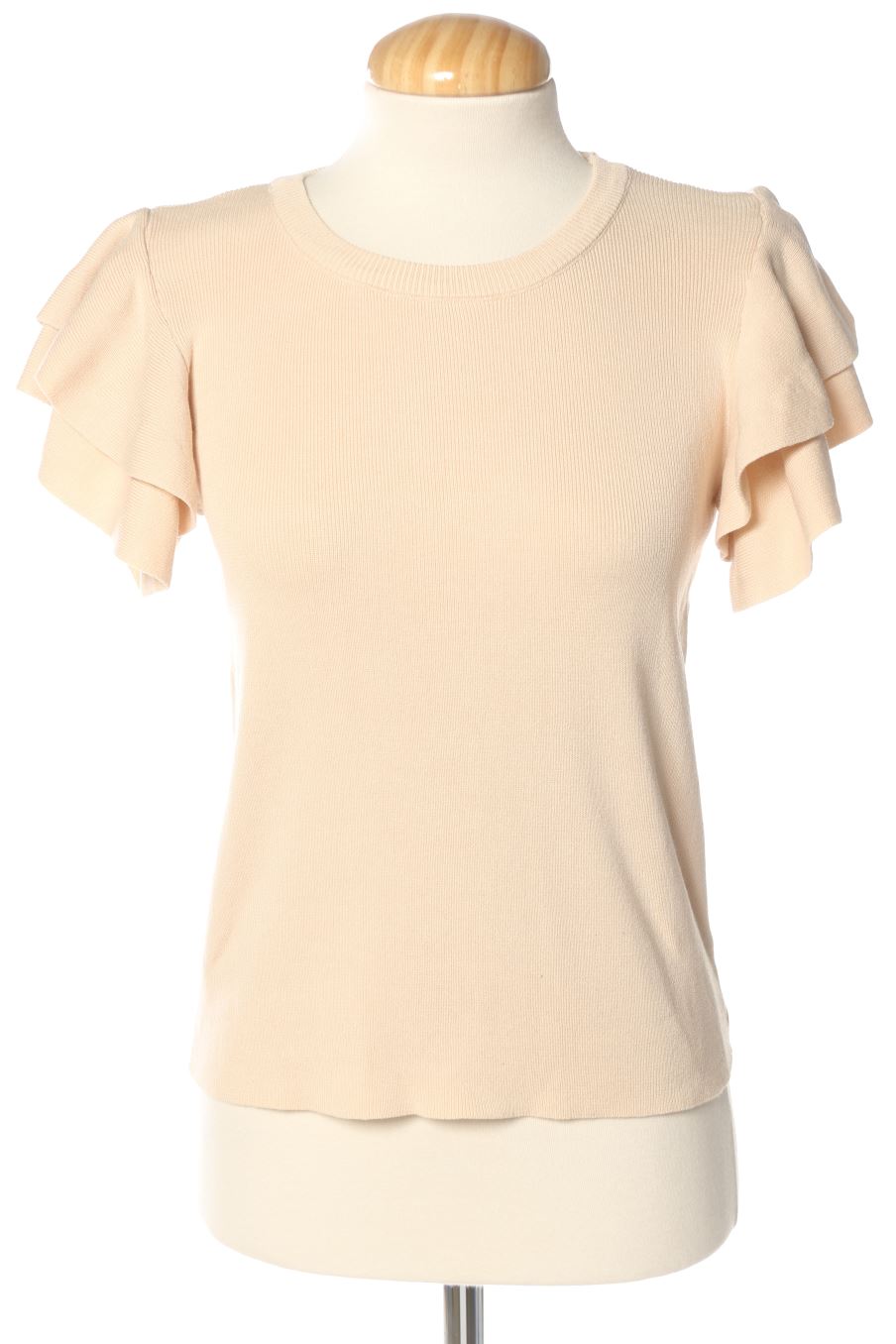 Pull LUC-CE de la taille M, de couleur beige