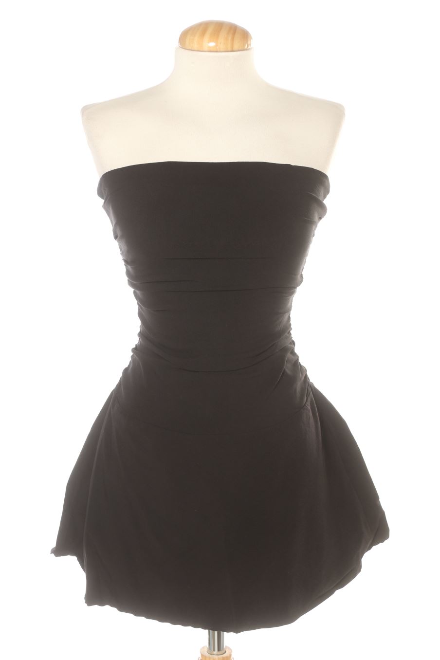 Einfaches Kleid von Bershka Größe XS, Farbe Schwarz, für