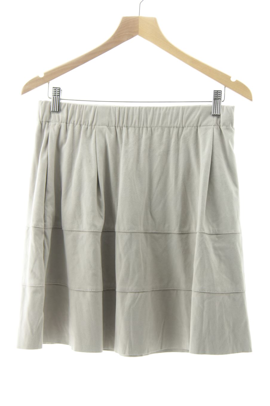 Falda de Noisy may de la talla M, de color gris de sintético