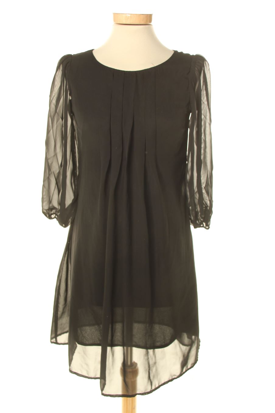 Vestido casual de new look de la talla XS, de color negro