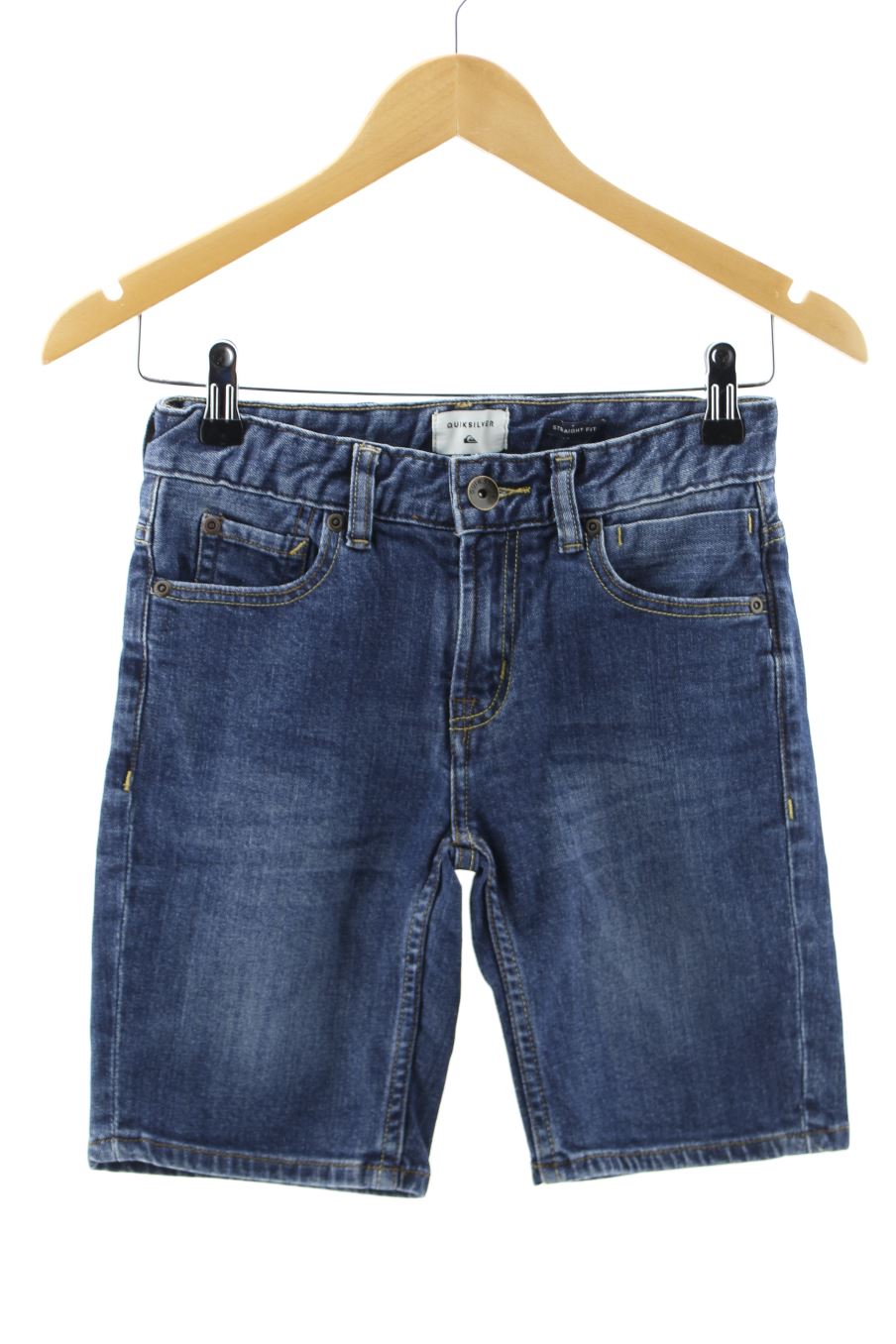 Vaqueros cortos de Quicksilver de la talla 10 años de denim de segunda mano