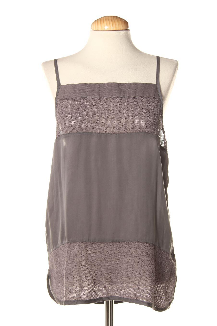 Top de NÜ Denmark de la talla S, de color gris