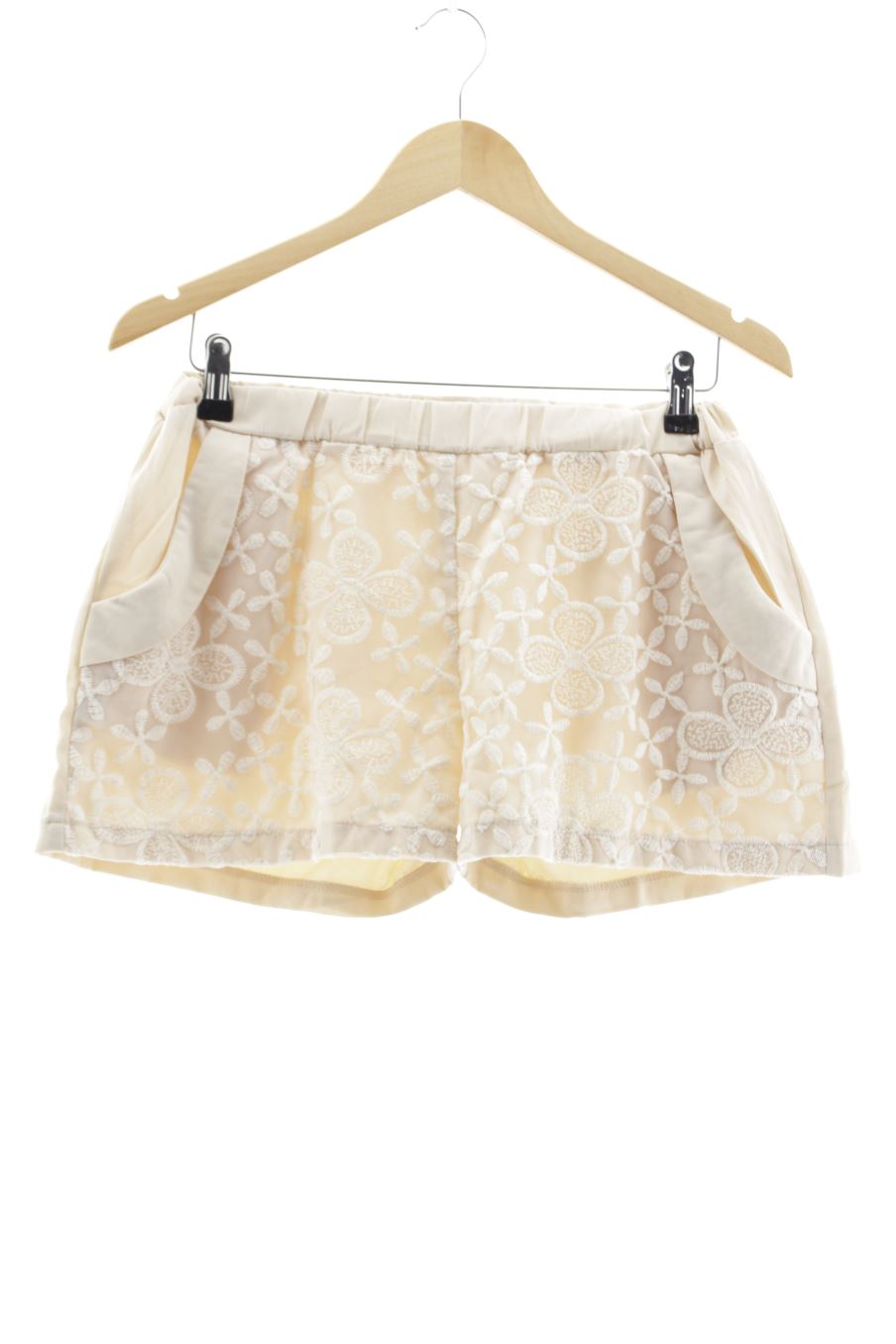 Shorts Julie de la taille S, de couleur beige