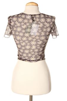 Blusa de manga corta XS H&M