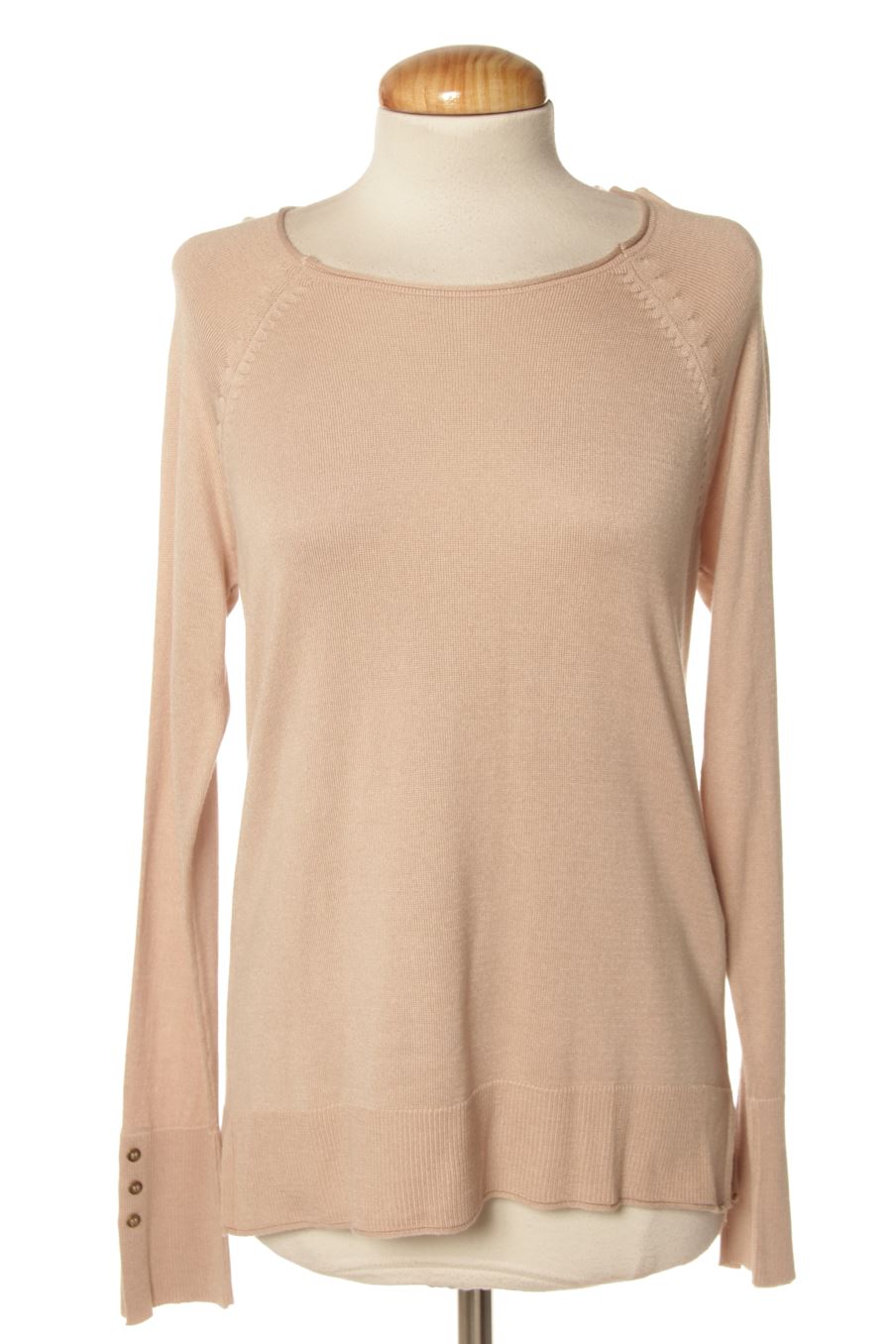 Jersey de Stradivarius de la talla S, de color beige
