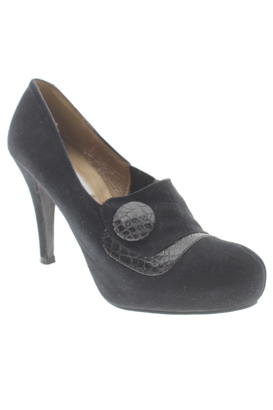 Zapatos de tacon de Angel Alarcon de la talla 37, de color negro de
