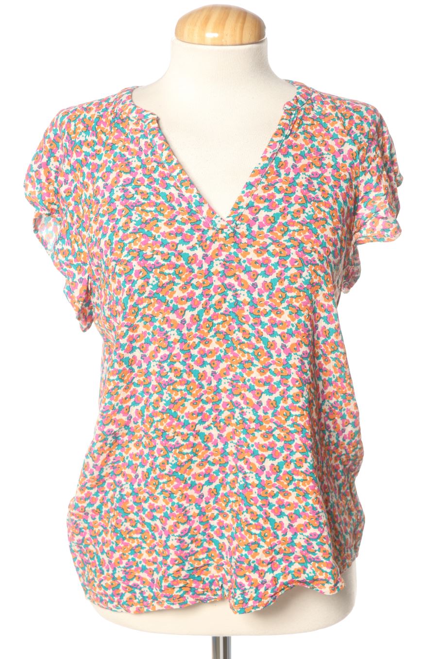 Blouse à manches courtes Promod de la taille 36, de couleur imprimés