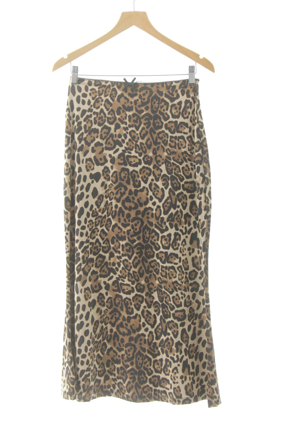 Falda de Zara de la talla L, de color animal print
