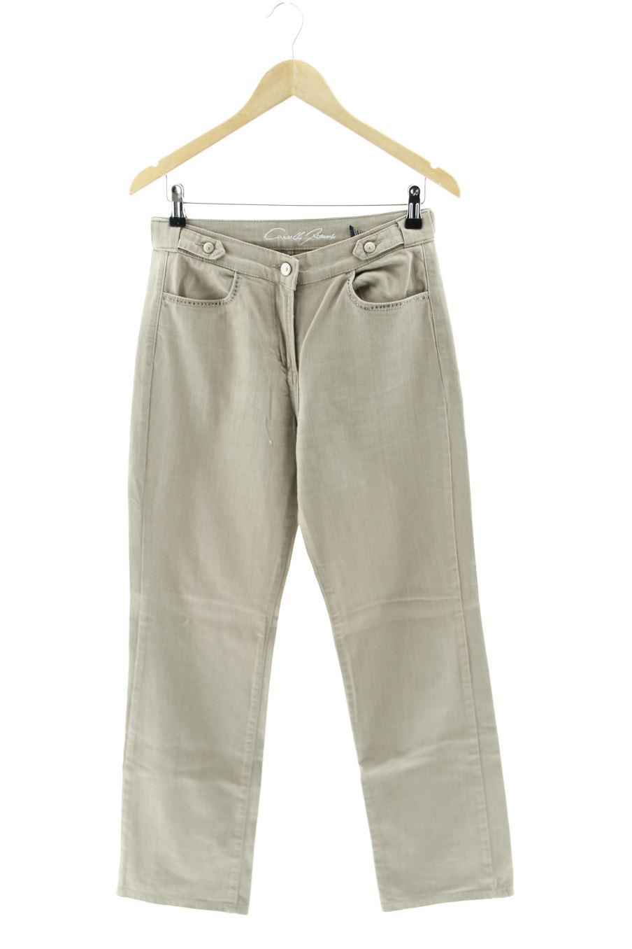Jeans Caroll de la taille 38, de couleur gris de denim