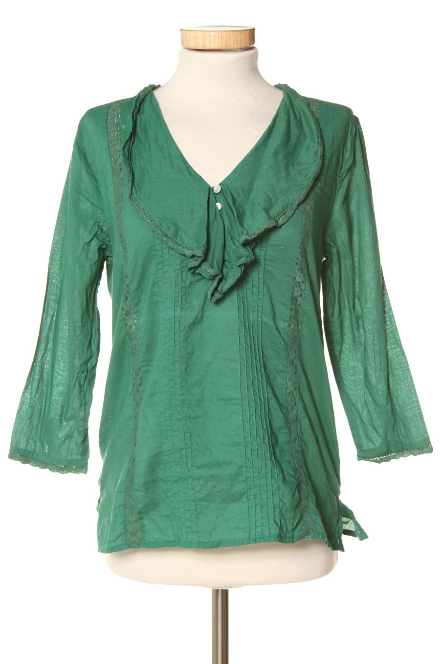 Blouse à manches longues Amichi de la taille M, de couleur vert