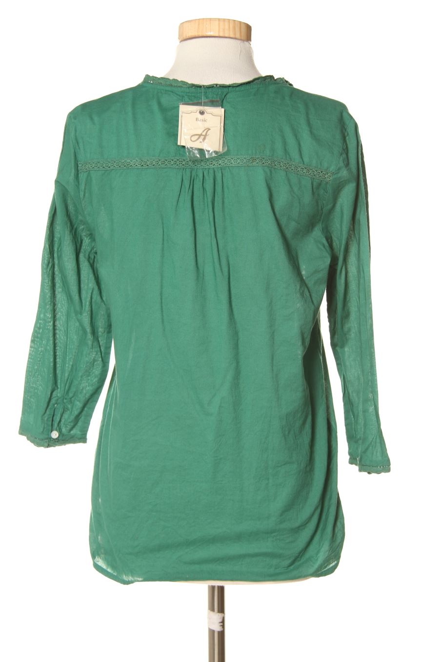 Blouse à manches longues Amichi de la taille M, de couleur vert