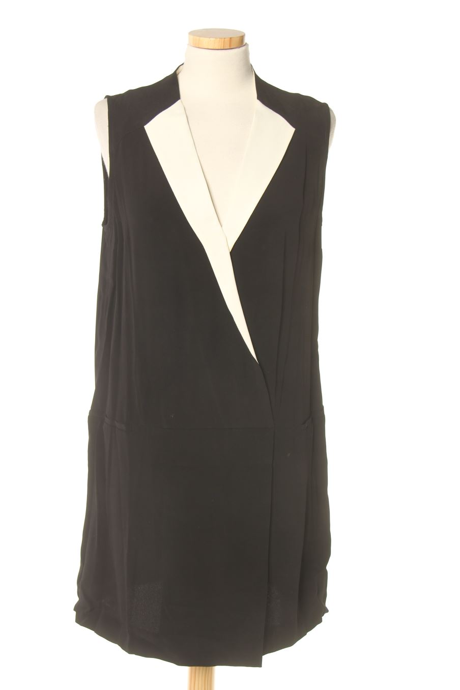 Vestido casual de Mango de la talla Única, de color negro
