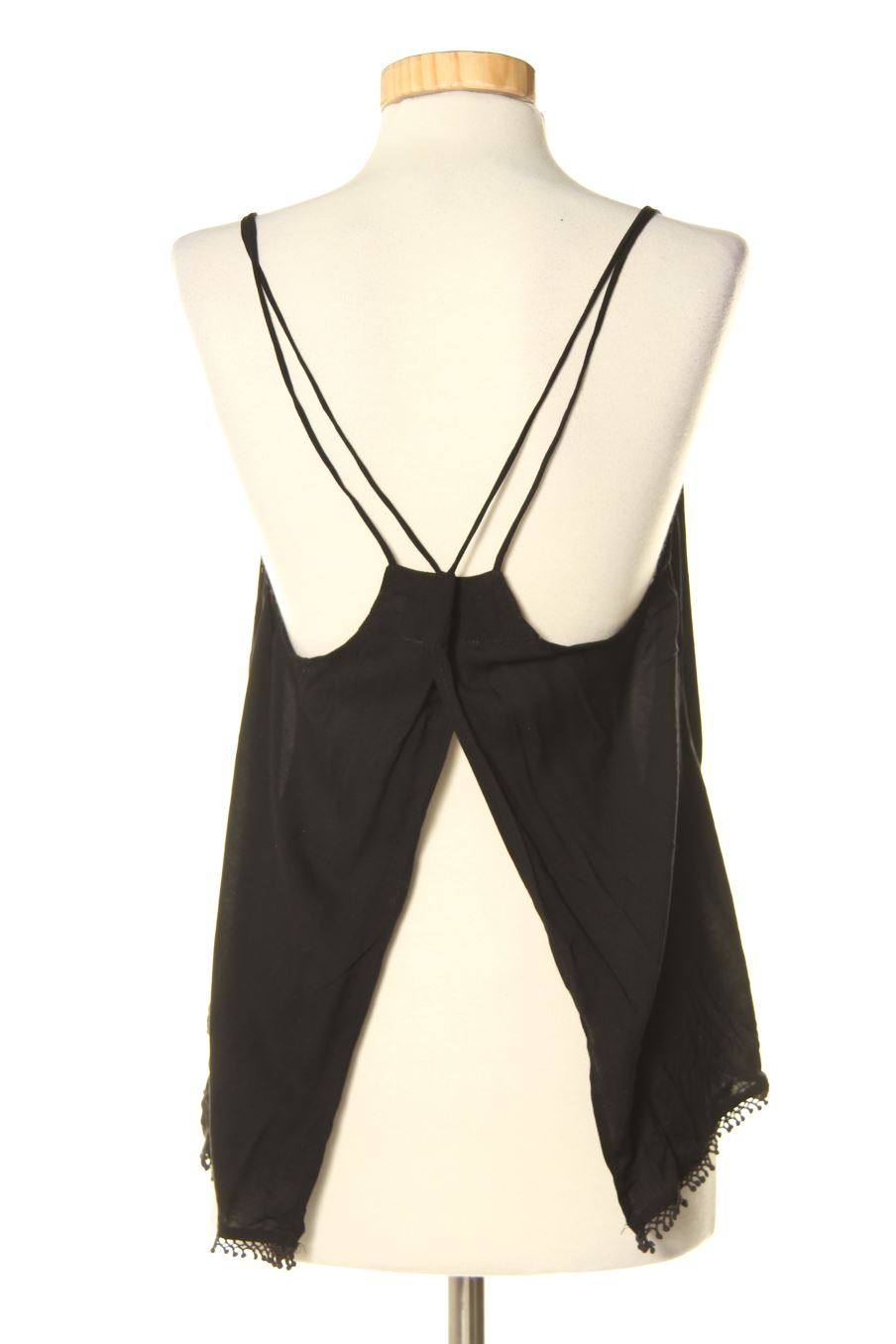 Top Pull & Bear de la taille M, de couleur noir