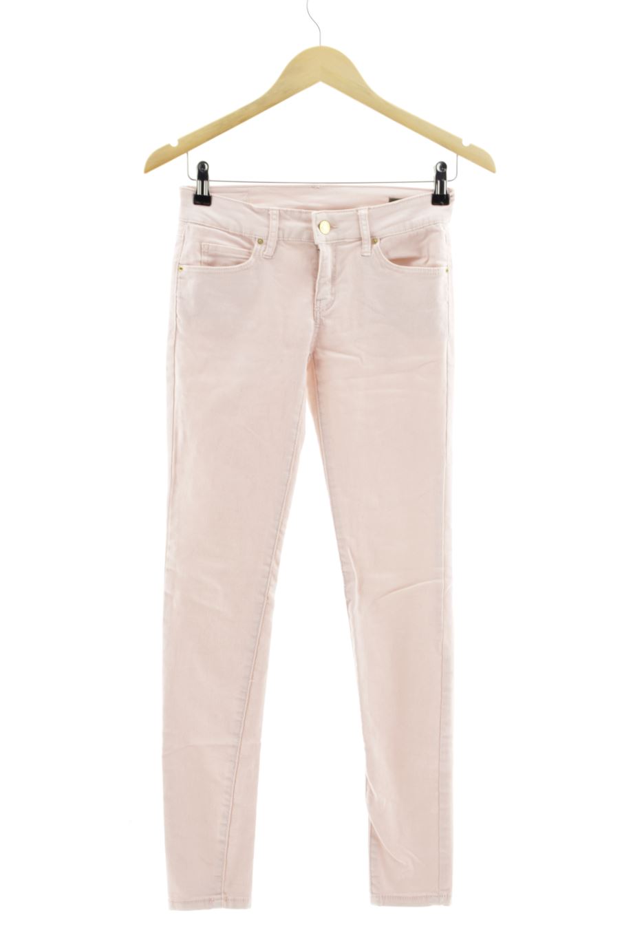 Vaquero de Mango de la talla 34, de color rosa de ropa vaquera
