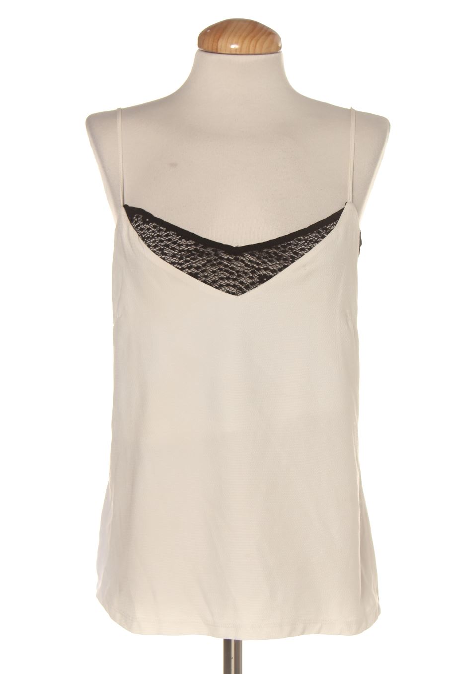 Top Zara de la taille S, de couleur blanc